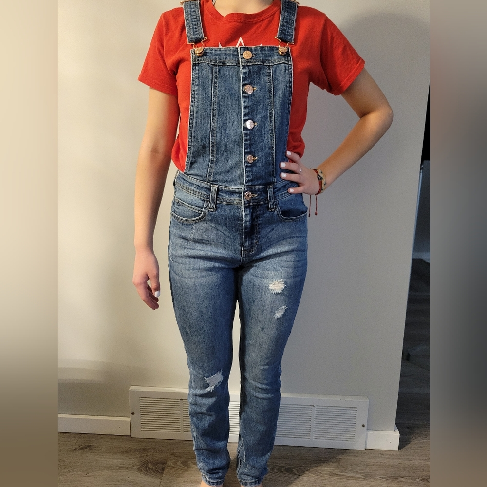 Guess denim jumpsuit size 25